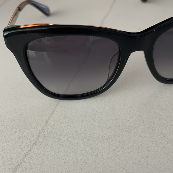 Kate Spade Sunglasses Black Frames Summer Shades Sunnies Vacation EUC - Picture 6 of 14